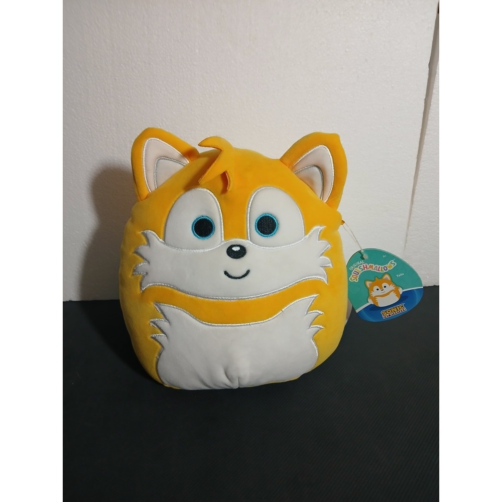 Squishmallow Kellytoy Plush Sonic the Hedgehog Tails 8" Inch NWT NEW